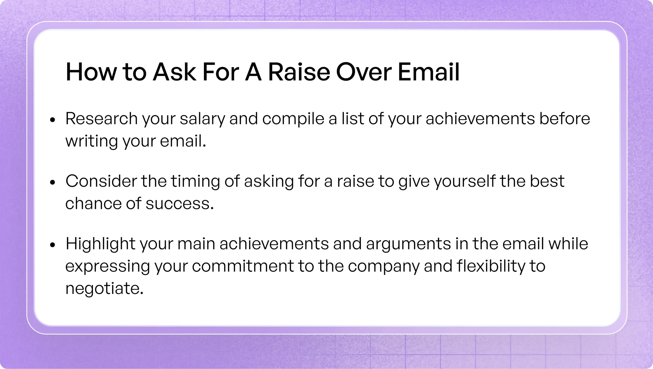 how to ask for a raise