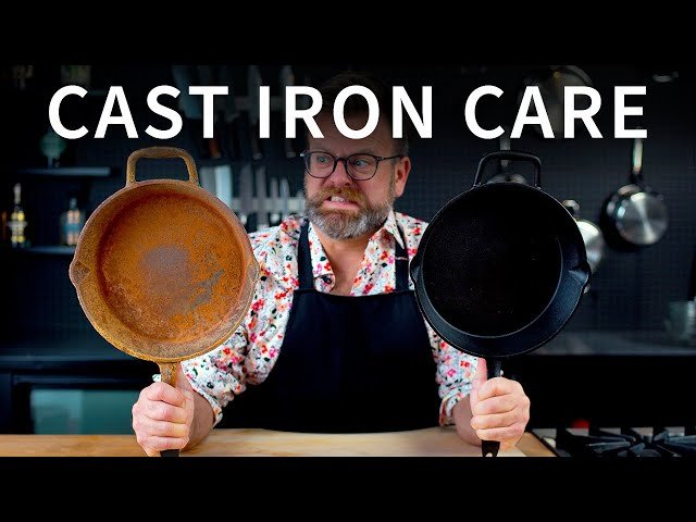 How to Clean a Cast Iron Pan Rust