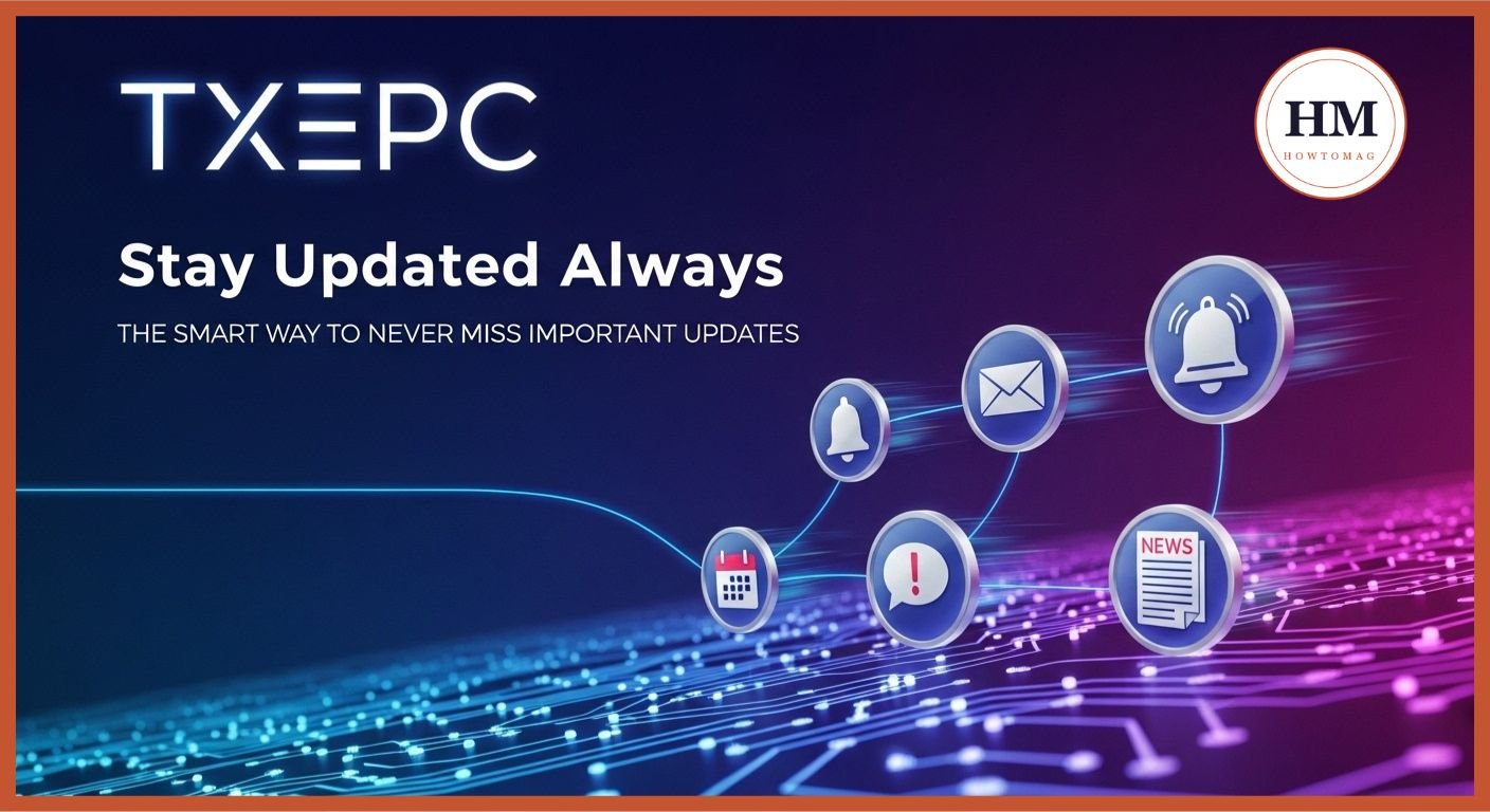stay updated always TXEPC